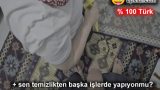 Çaktırmadan Sikiyle Değdirdiği Temizlikçiyi Parayla Tavladı