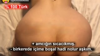 Kızgınlığı Geçiremeyen Sevgilisini Amına Boşalıp Serinletti