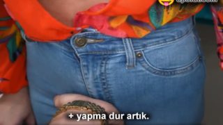 Tuvalette Şakayla Okşamaya Başlayan Üvey Oğlunu Durduramadı