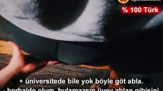 Üniversiteden Döndüğü Üvey Kardeşini Amcığa Doyuran Kaşar